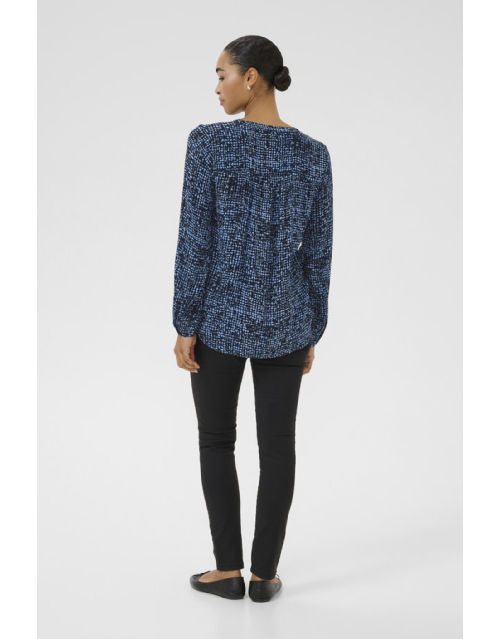 Kaffe Kaffe - Pollie Amber Blouse (Midnight / Blue)