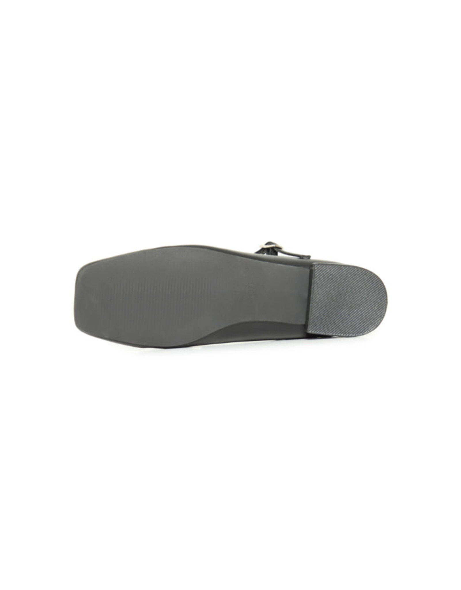 ICHI ICHI - Kathy Square Toe Mary-Jane Flats (Black)