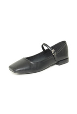 ICHI ICHI - Kathy Square Toe Mary-Jane Flats (Black)
