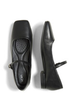 ICHI ICHI - Kathy Square Toe Mary-Jane Flats (Black)
