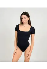 RD Style RD Style - Stacy Square Neck Bodysuit (Black)