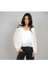 RD Style RD Style - Tricia Puff Long Sleeve Top (Cream)