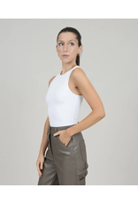 RD Style RD Style - Second Skin Roxanna crew neck bodysuit (white)