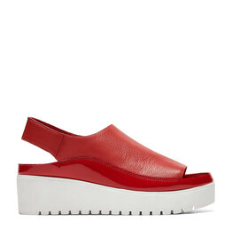 Django and Juliette Django & Juliette - Ober (Red - White Leather Patent)