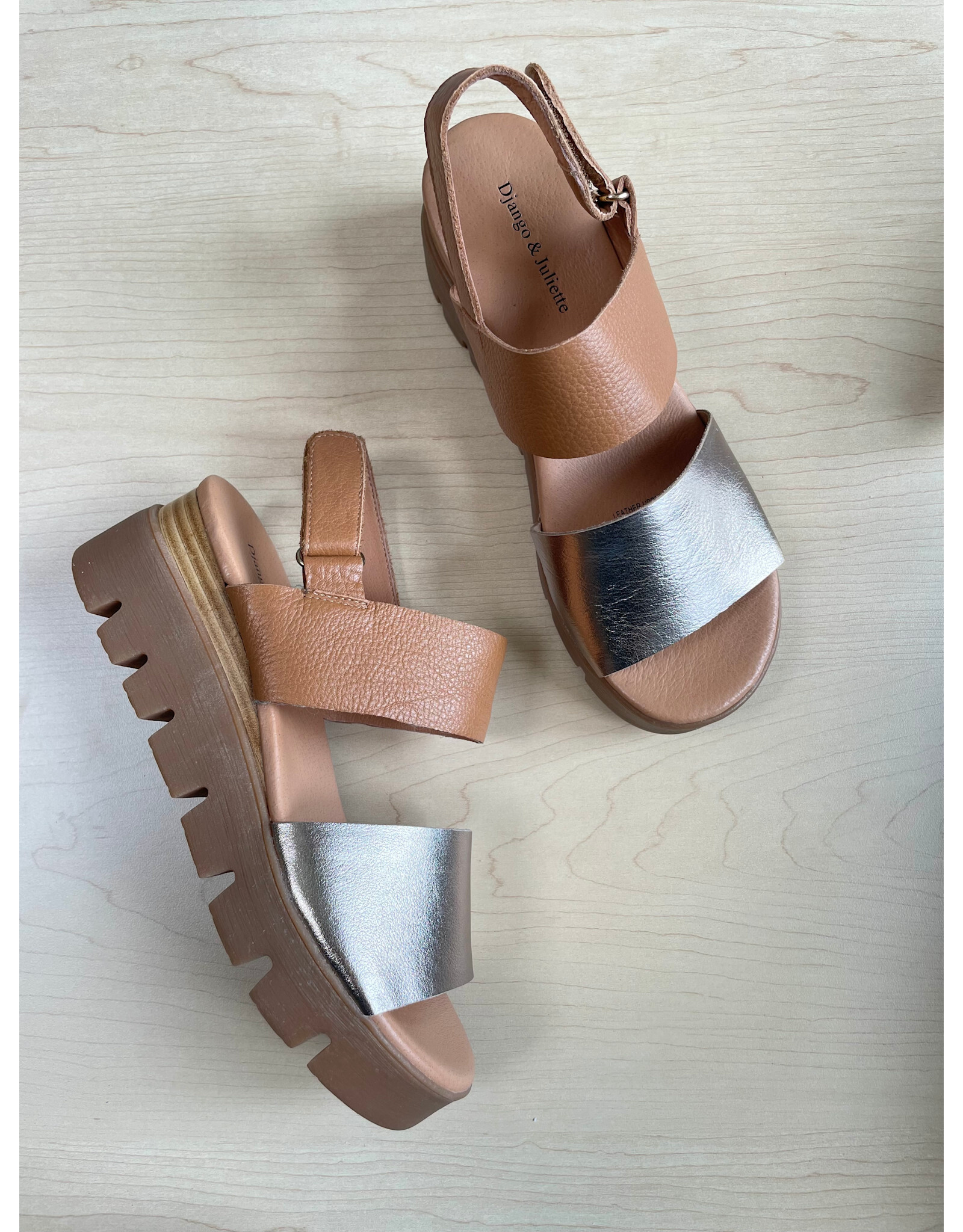 Django and Juliette Django & Juliette - Runar (Champagne Tan / Tan Leather))