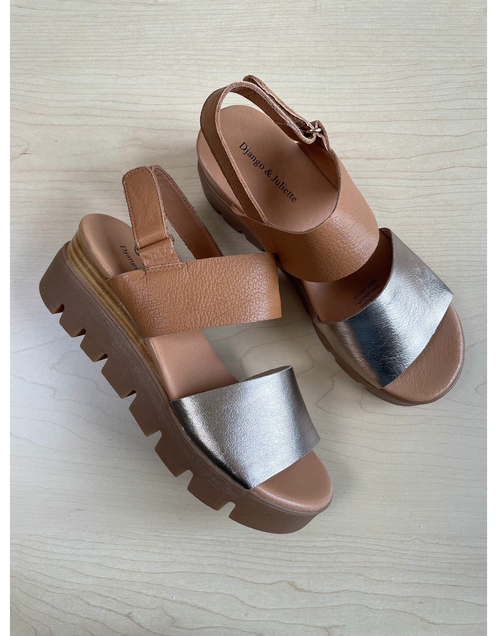 Django and Juliette Django & Juliette - Runar (Champagne Tan / Tan Leather))