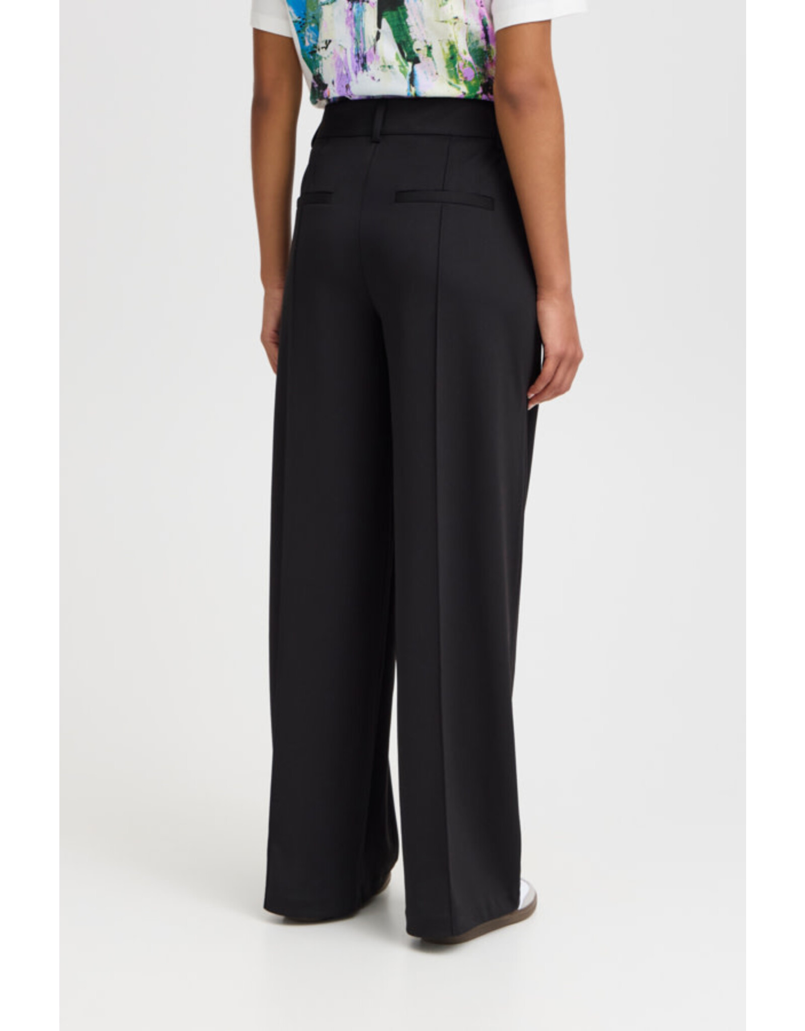 ICHI ICHI - Kate wide leg pants (black)