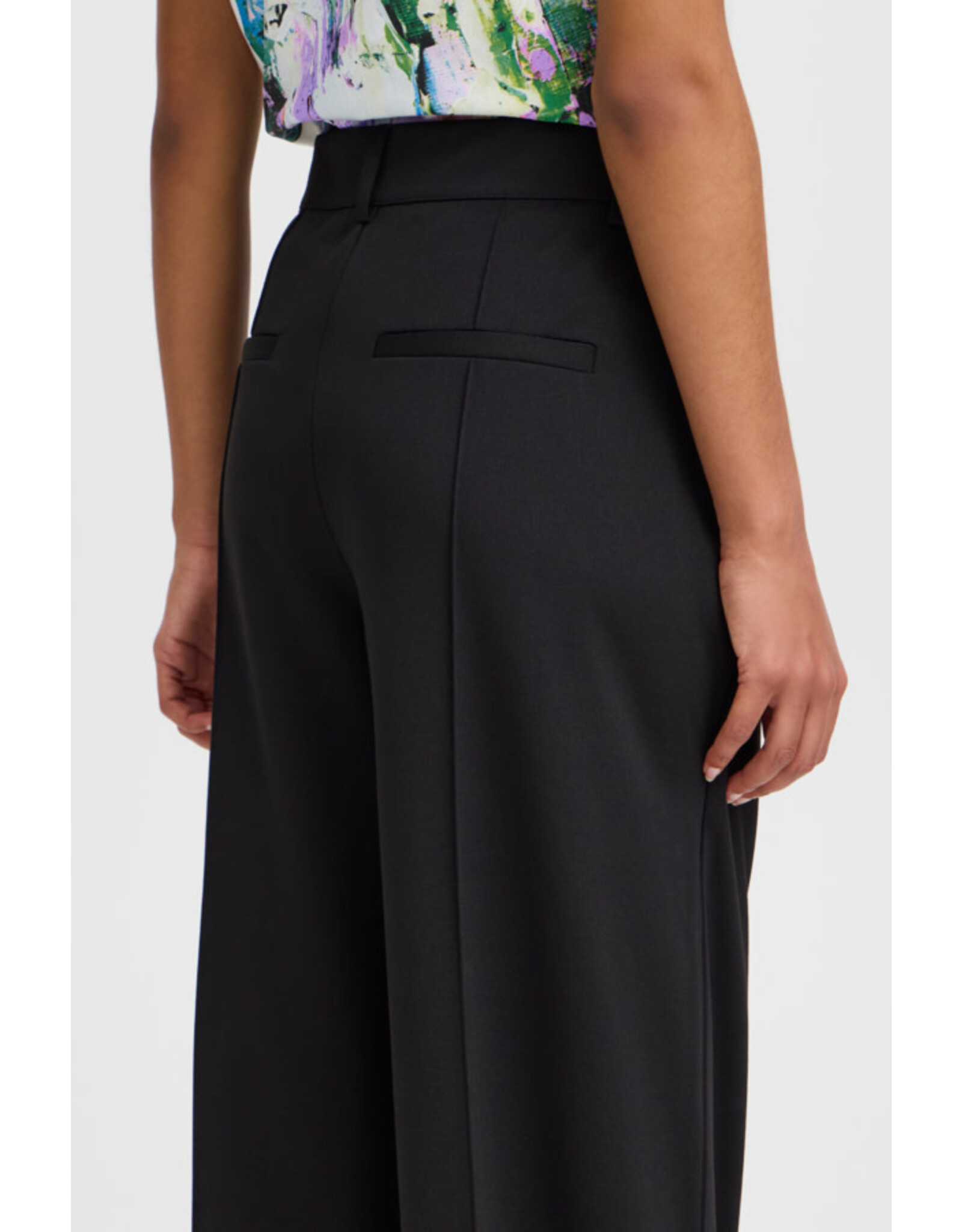 ICHI ICHI - Kate wide leg pants (black)