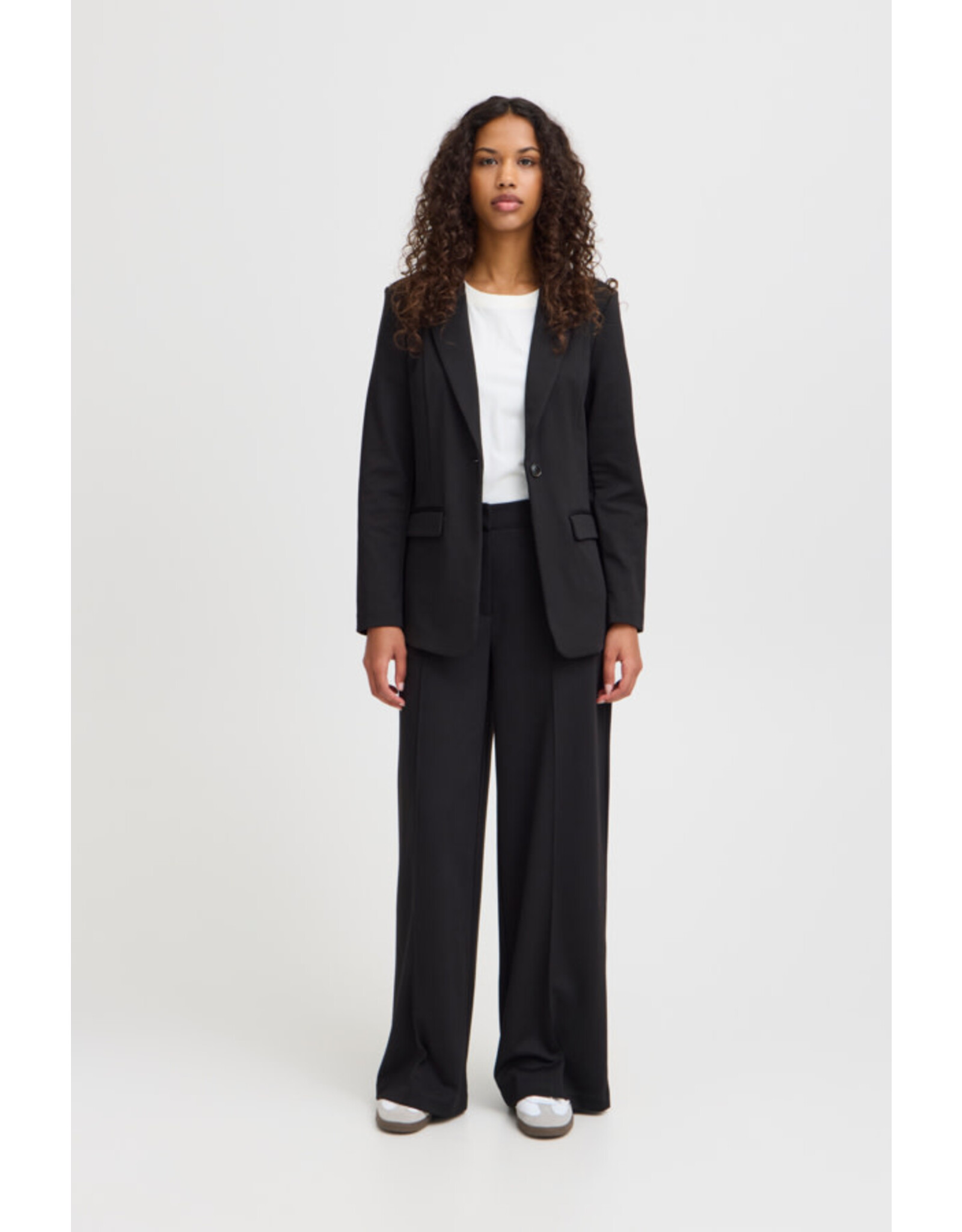 ICHI ICHI - Kate wide leg pants (black)