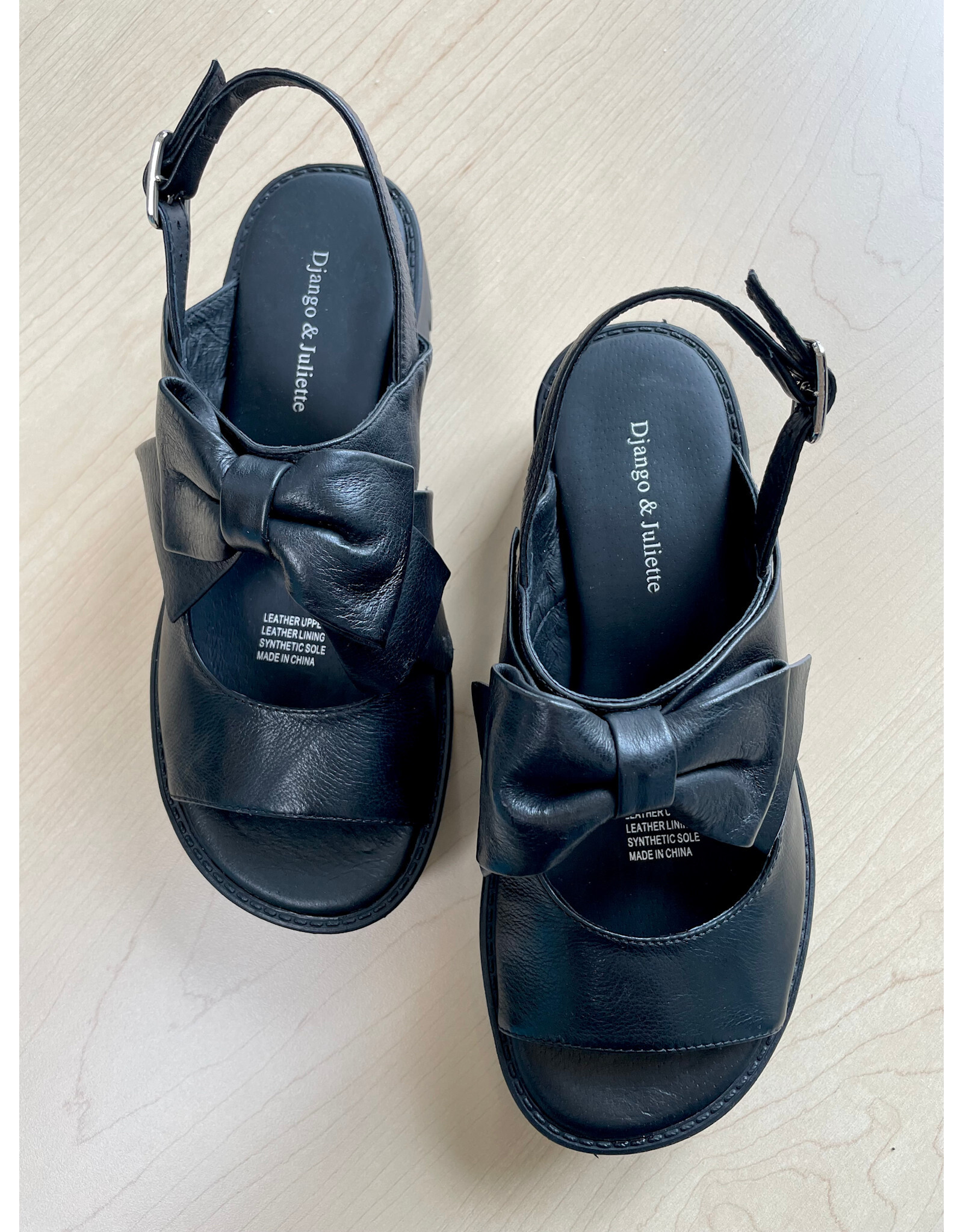 Django and Juliette Django & Juliette - Berker (Blk-Blk Leather)