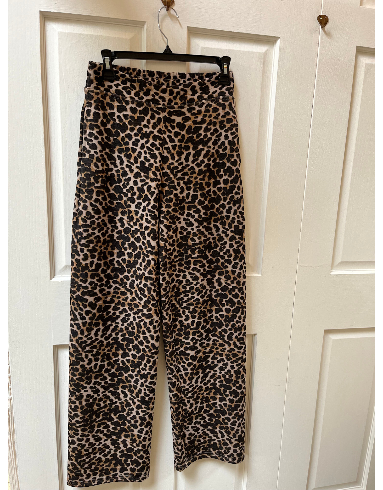 RD Style RD Style - Victoria Pull On Wide Pant (Leopard)