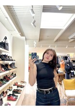 RD Style RD Style - Yve Mock Neck Ruched Tank (Black)