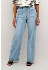 Kaffe Kaffe - Karla Flared Jean (Light Blue)