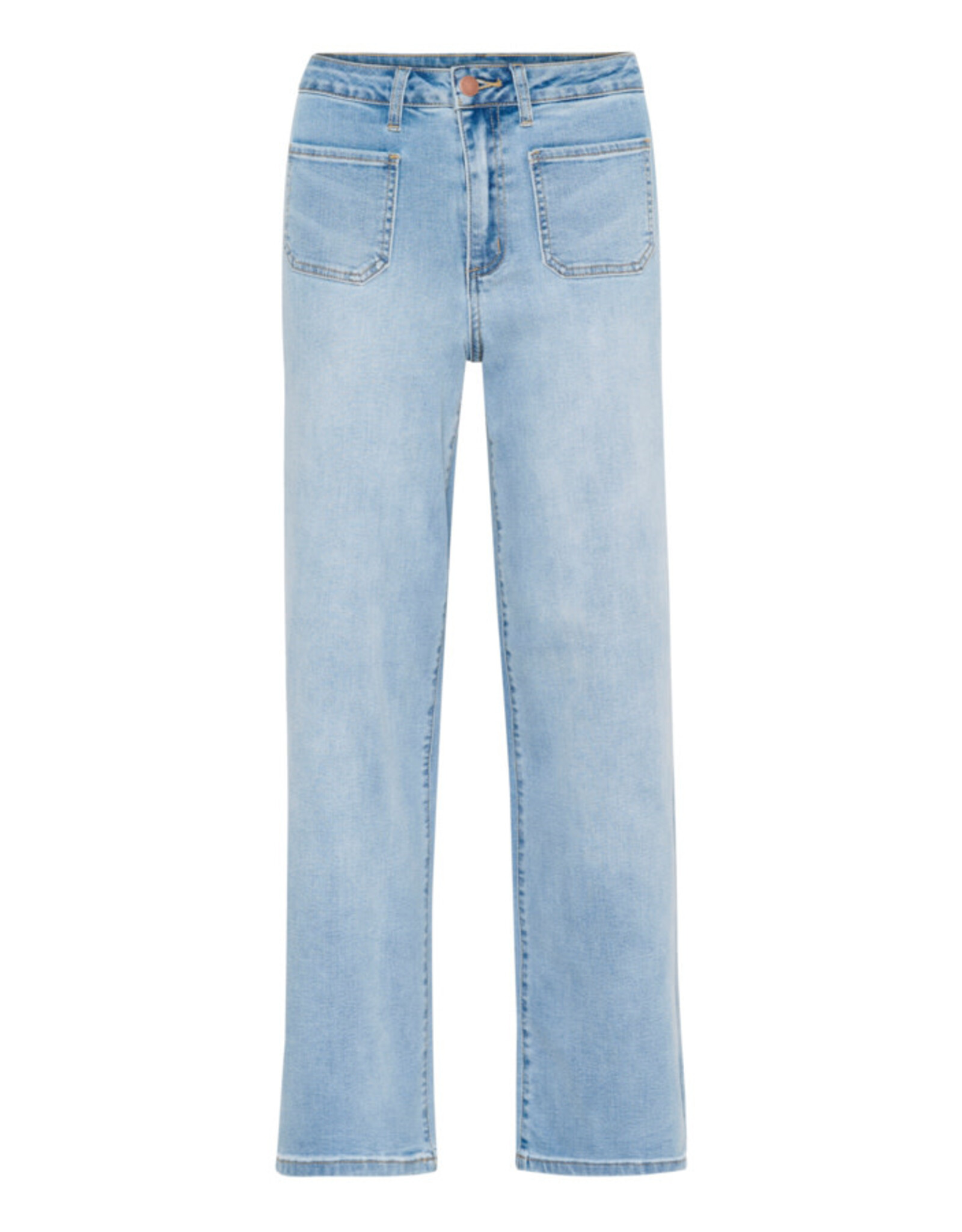 Kaffe Kaffe - Karla Flared Jean (Light Blue)