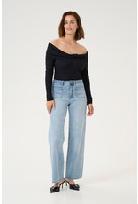 Kaffe Kaffe - Karla Flared Jean (Light Blue)