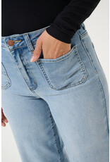 Kaffe Kaffe - Karla Flared Jean (Light Blue)
