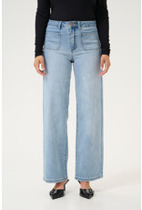 Kaffe Kaffe - Karla Flared Jean (Light Blue)