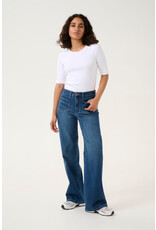 Kaffe Kaffe - Karla Flared Jean (Medium Blue)