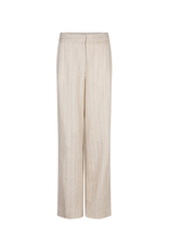 EsQualo EsQualo - Linen Striped Trousers (Sand)