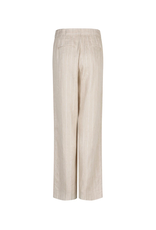 EsQualo EsQualo - Linen Striped Trousers (Sand)