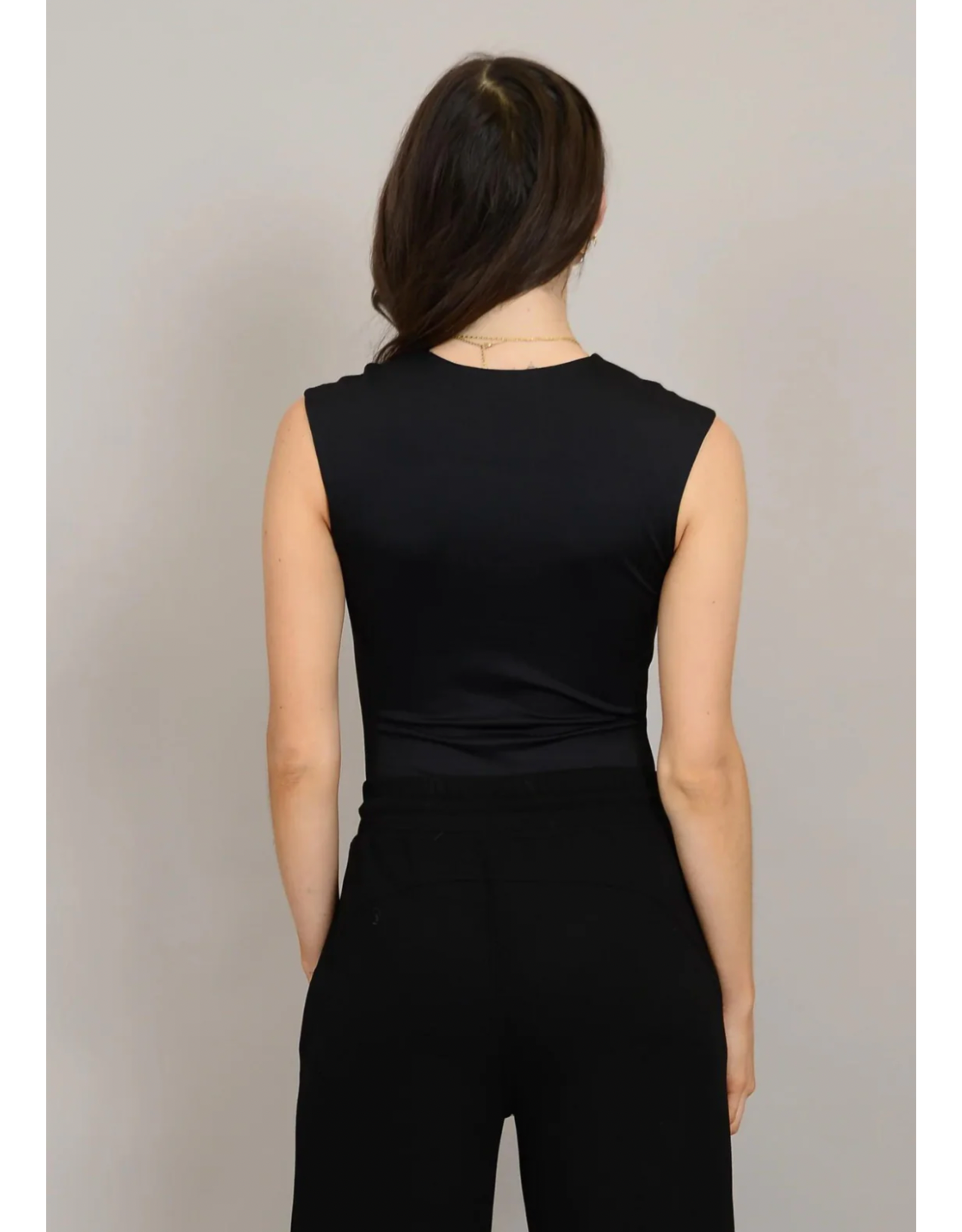 RD Style RD Style - Roxi Sleeveless Crewneck Bodysuit (Black)