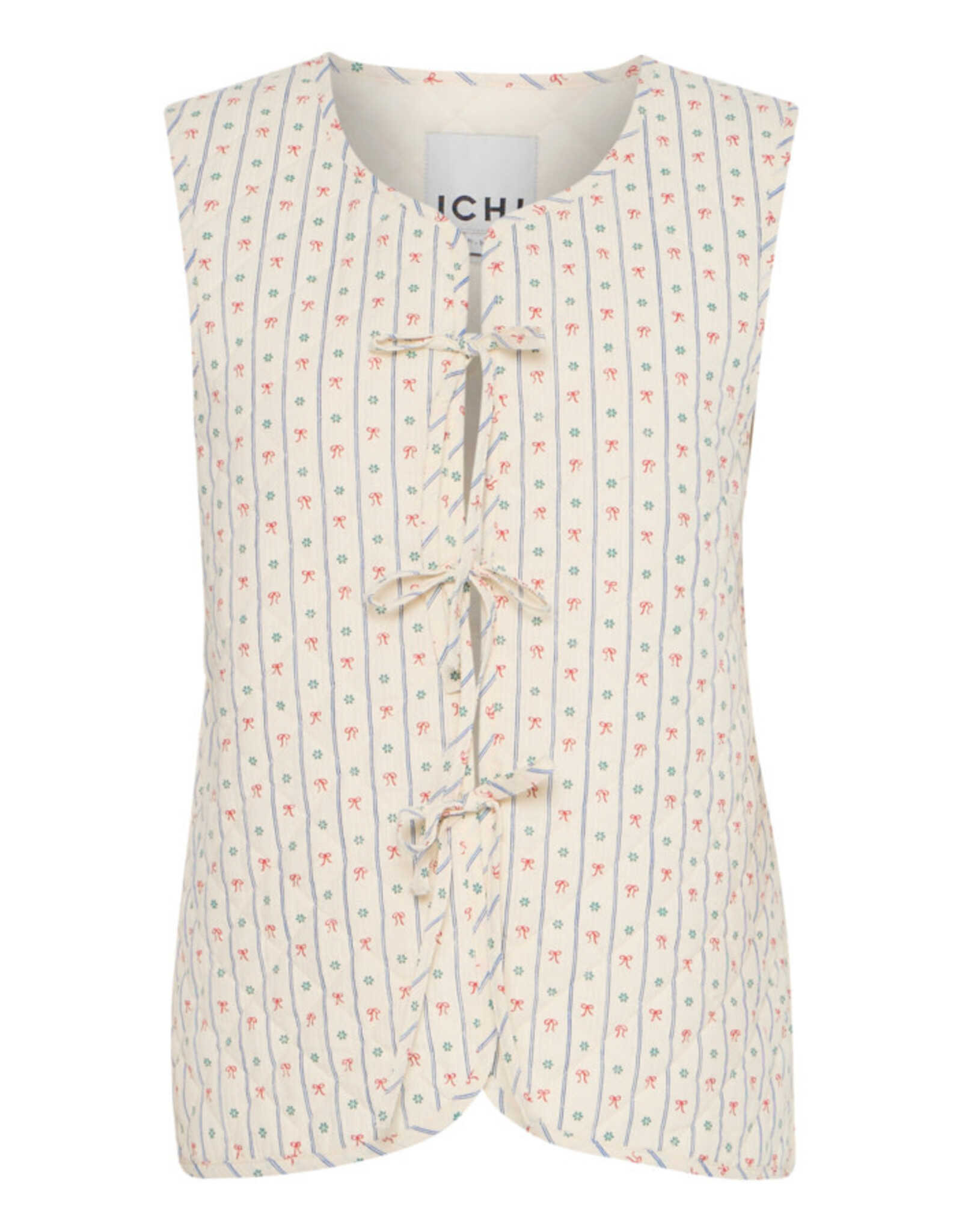 ICHI ICHI - Quarry Waistcoat (Bow Vintage)