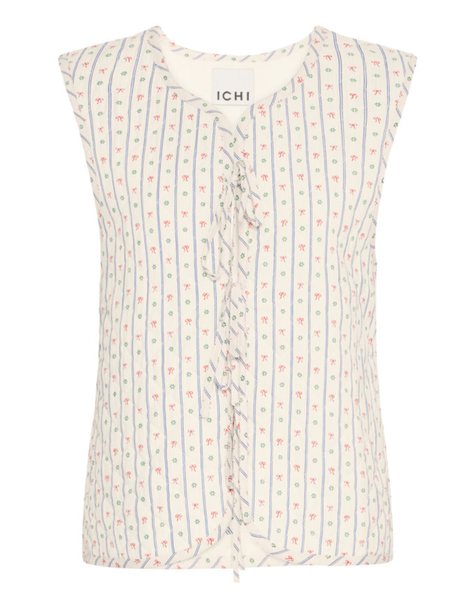 ICHI ICHI - Quarry Waistcoat (Bow Vintage)