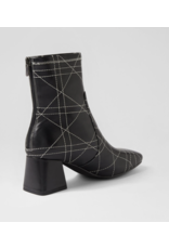 Django and Juliette Django & Juliette - Vian (Black - Cream stitch leather)