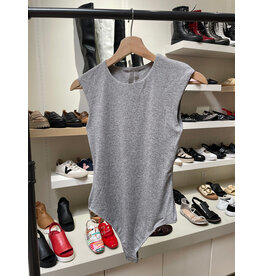 RD Style RD Style - Roxi Sleeveless Crewneck Bodysuit (Grey Melange)