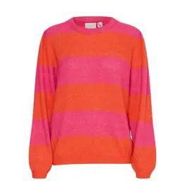 ICHI ICHI - Dusty Long Sleeve Pullover (Pink Yarrow)