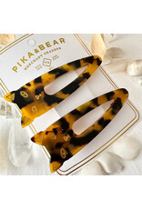 Pika & Bear Pika & Bear - "Double Trouble" Cat Face Duckbill Hair Clips (2)