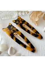Pika & Bear Pika & Bear - "Double Trouble" Cat Face Duckbill Hair Clips (2)
