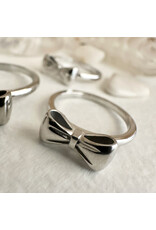 Pika & Bear Pika & Bear - "Fontange" Bow Ring (Silver)