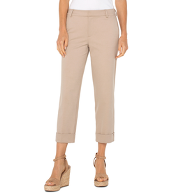 Liverpool Liverpool - Kelsey Crop Trouser (Biscuit Tan)