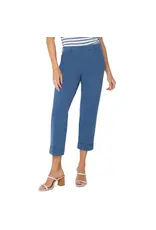 Liverpool Liverpool - Kelsey Crop Trouser with Cuff (French Blue)