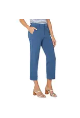 Liverpool Liverpool - Kelsey Crop Trouser with Cuff (French Blue)