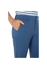 Liverpool Liverpool - Kelsey Crop Trouser with Cuff (French Blue)