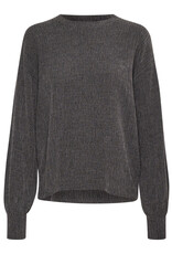 Kaffe Kaffe - Olga Top (Dark Grey Melange)