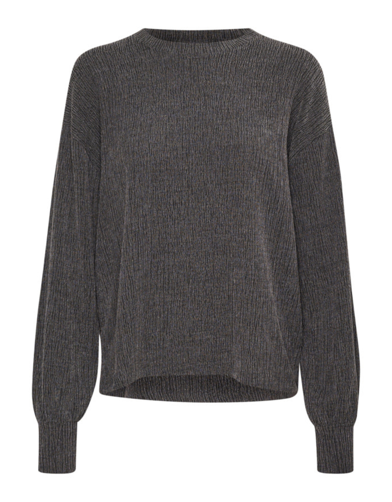 Kaffe Kaffe - Olga Top (Dark Grey Melange)