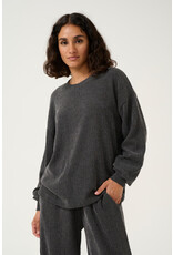 Kaffe Kaffe - Olga Top (Dark Grey Melange)
