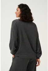 Kaffe Kaffe - Olga Top (Dark Grey Melange)