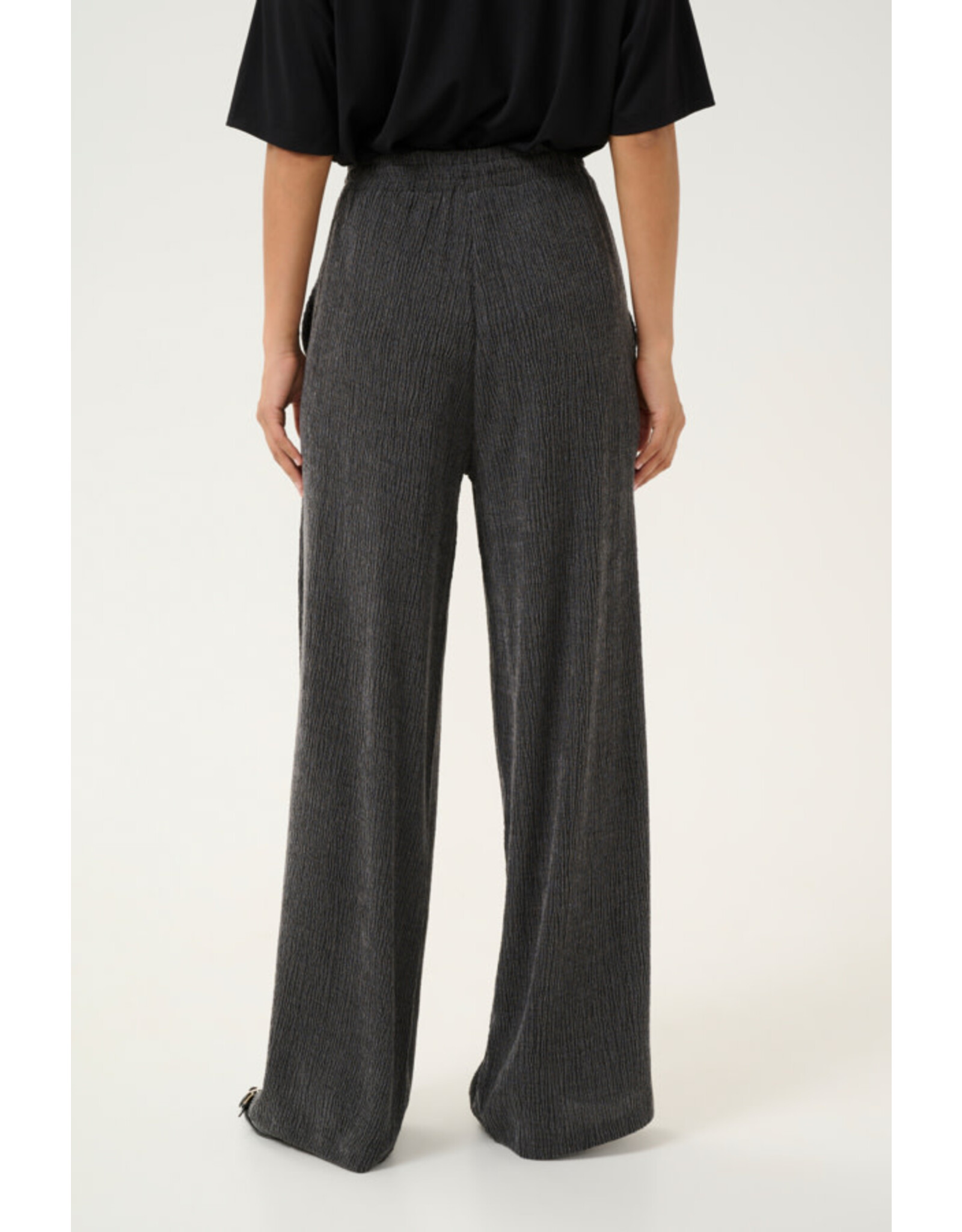 Kaffe Kaffe - Olga Pants (Dark Grey Melange)