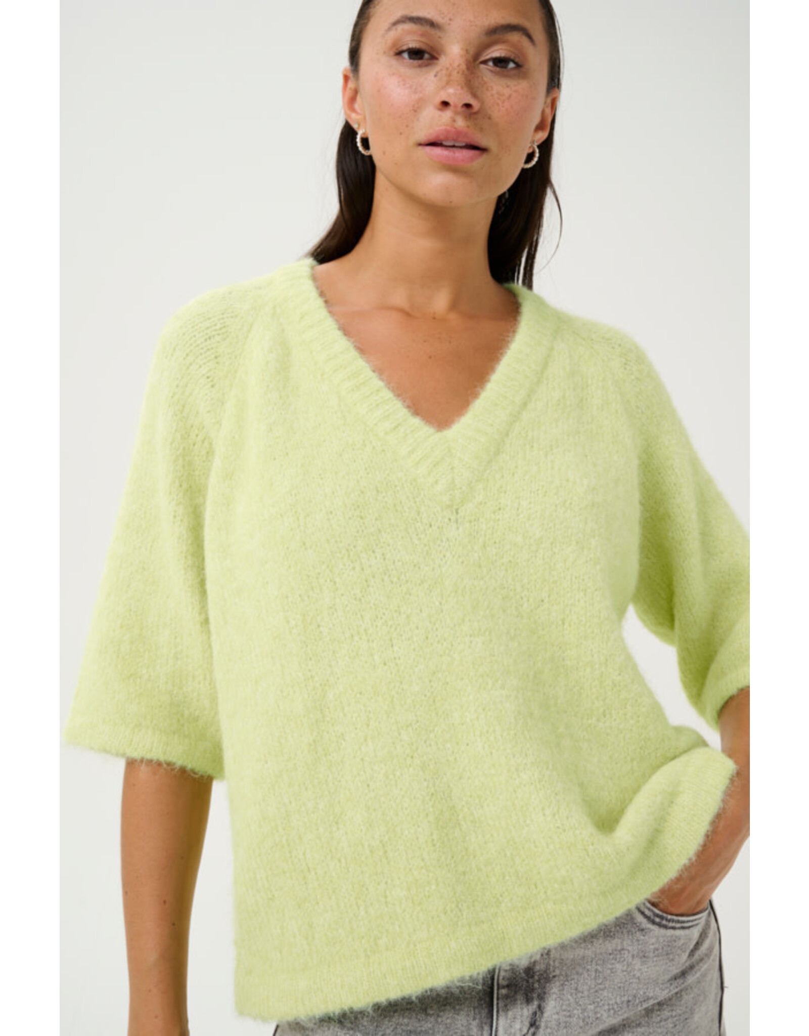 Kaffe Kaffe - Emilie Pullover (Lettuce Green)