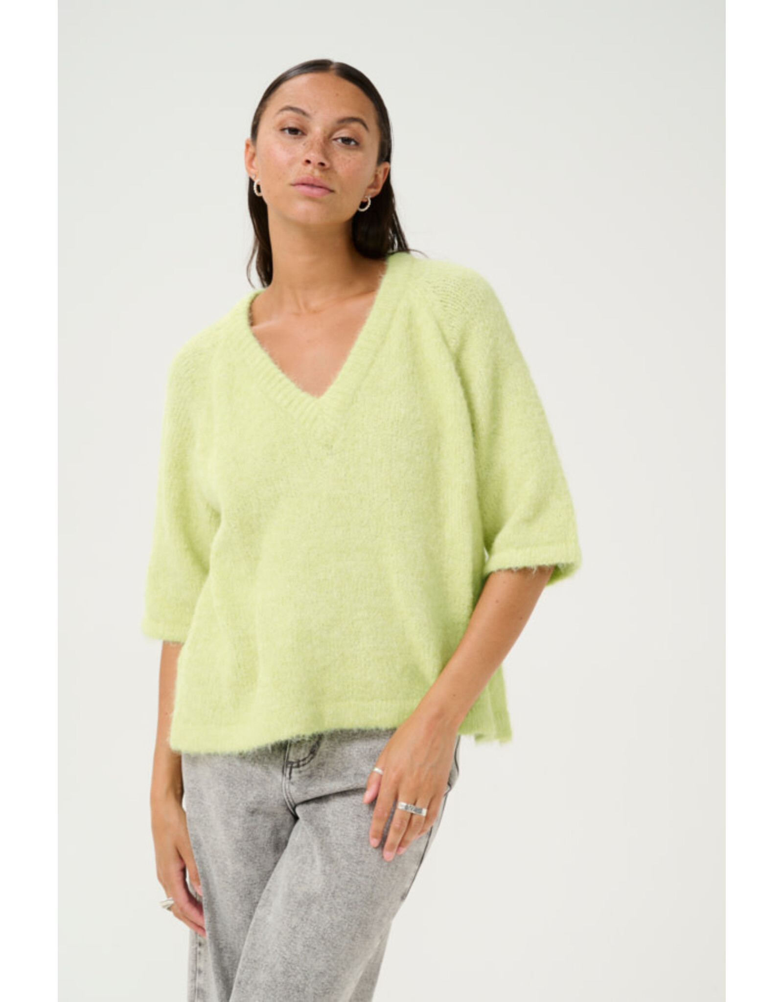 Kaffe Kaffe - Emilie Pullover (Lettuce Green)
