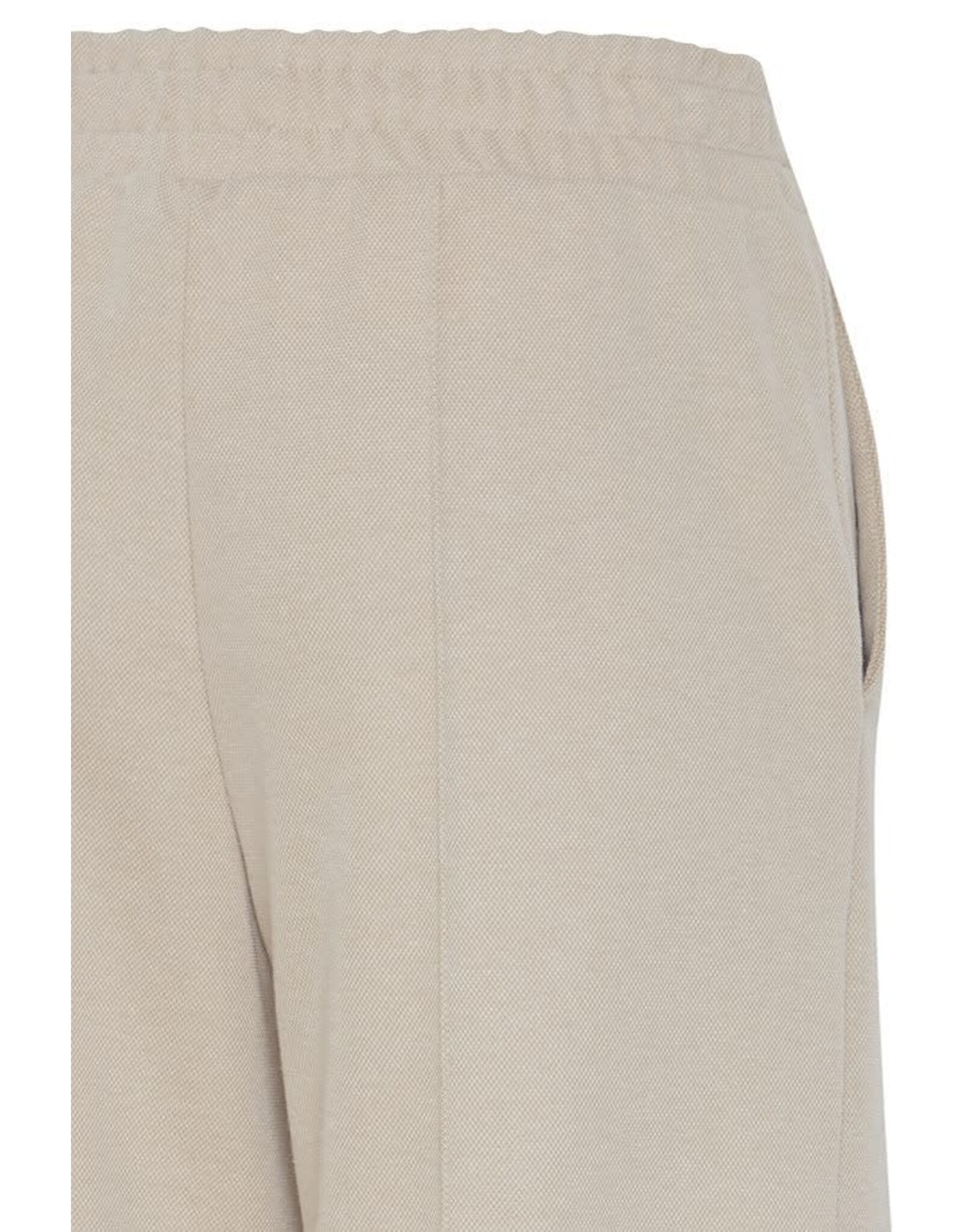 ICHI ICHI - Kate pique full length trousers (Doeskin)