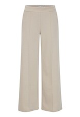 ICHI ICHI - Kate pique full length trousers (Doeskin)