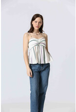 Korner Korner - Spaghetti Strap Tank (Cream)