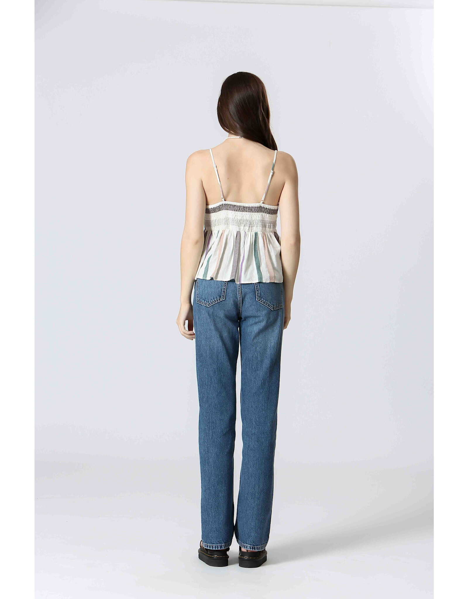 Korner Korner - Spaghetti Strap Tank (Cream)