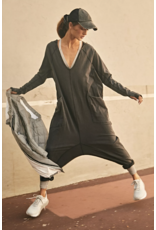 Free people Free People - Hot Shot Long Sleeve Onesie (Black)