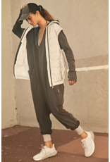 Free people Free People - Hot Shot Long Sleeve Onesie (Black)